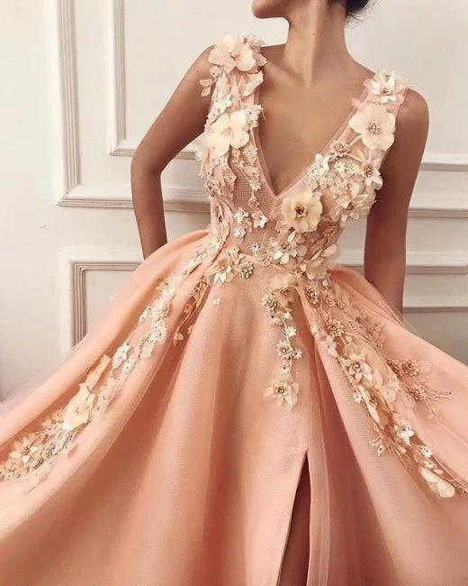 New Evening Dresses Long V Neck | Prom Dresses by misshow.com