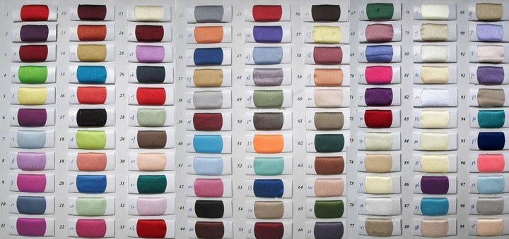 Simple Ivory Satin V Neck Wedding Dress With Bow-knot WD391 by pgmdress
