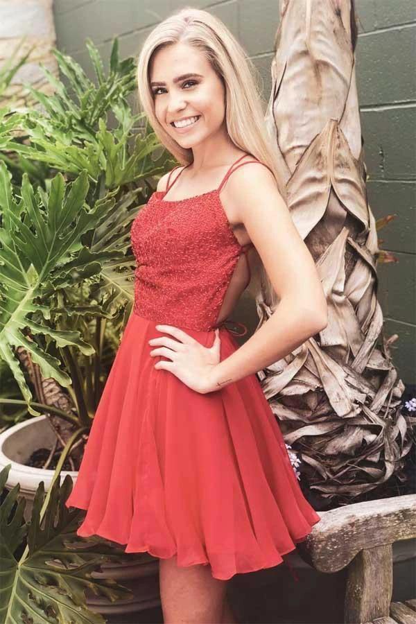 Sparkle Beading Blue Short Prom Dress Homecoming Dress PD315 by pgmdress