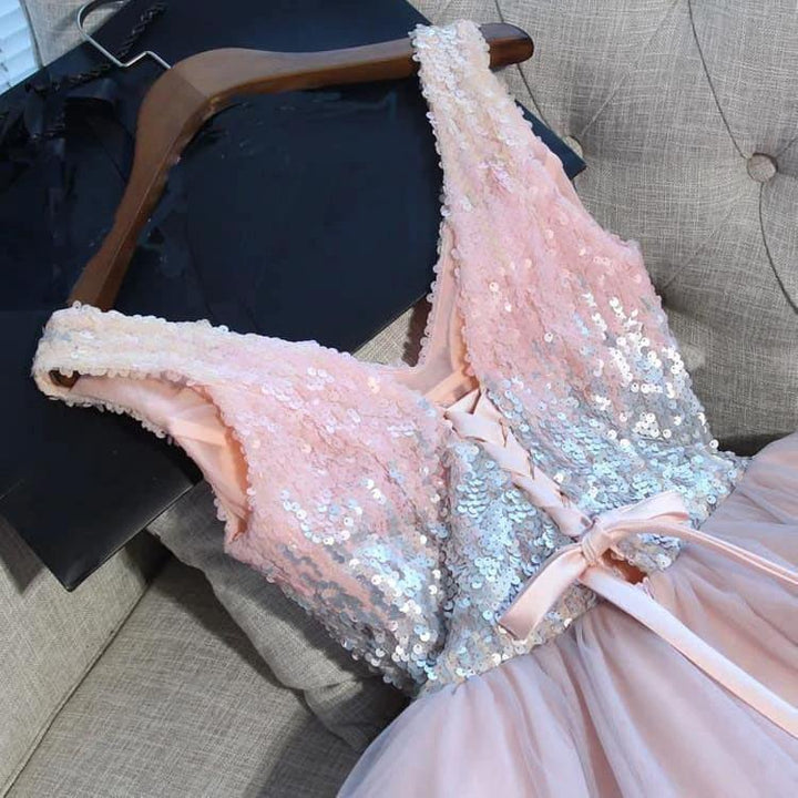 Tulle Homecoming Dress Sexy A-line Short Prom Dress Party Dress PD363 by pgmdress